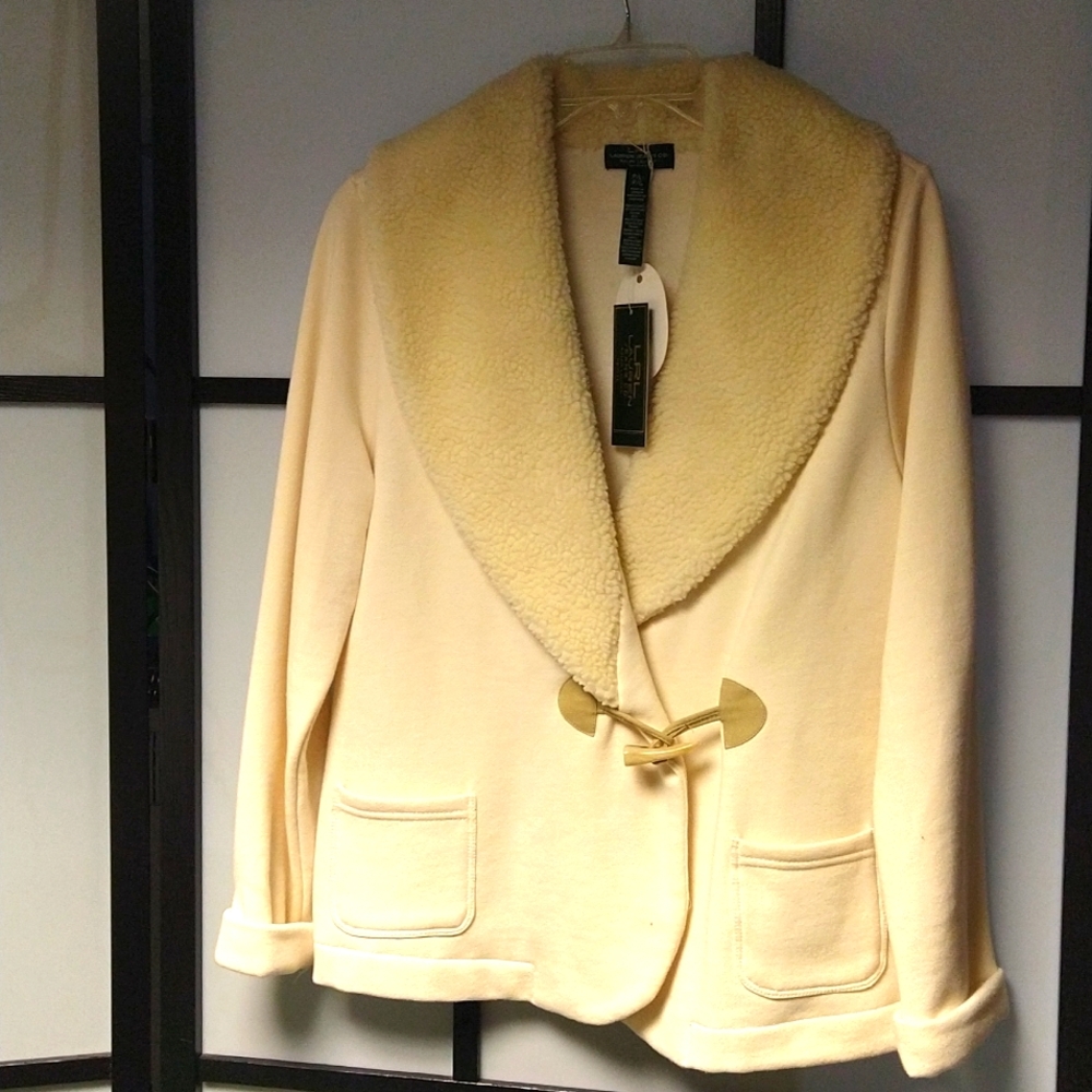 Ralph Lauren Jersey Blazer sz PL
